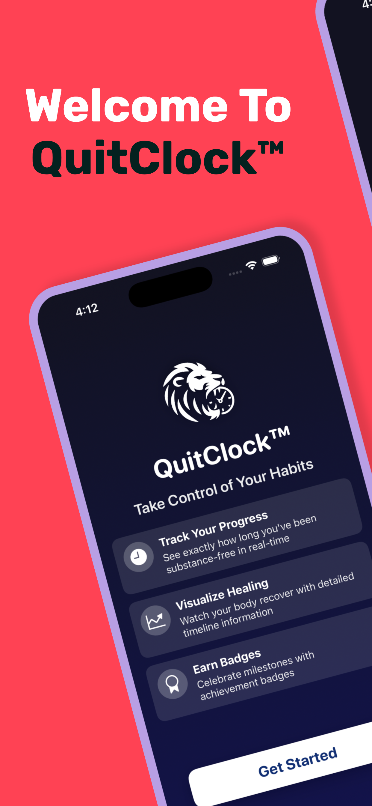 Quit Clock App Screenshot 1