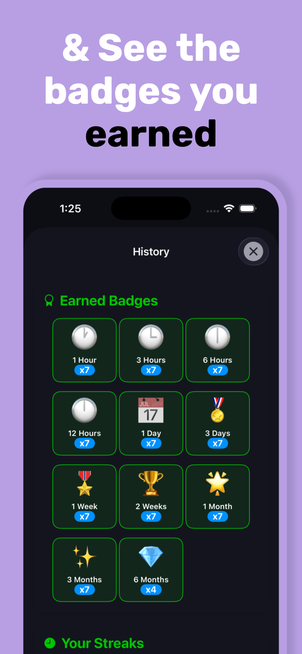 Quit Clock App Screenshot 7